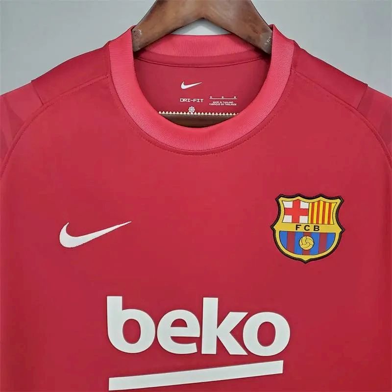 Maillot Homme Barcelona 2021/22 Pré-Match Red – Image 2