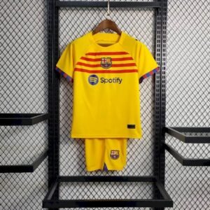Kit Enfant Barcelona 2022/23 4th Extérieur