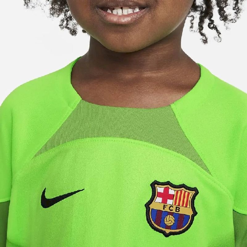 Kit Enfant Barcelona 2022/23 Gardien Kit – Image 6