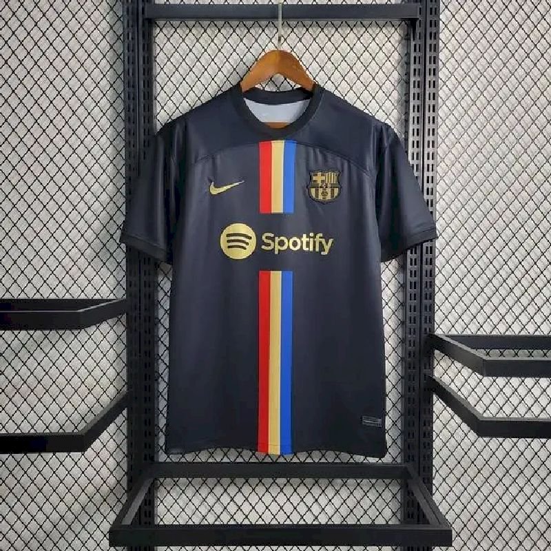 Maillot Homme Barcelona 2023-24 Black Classic