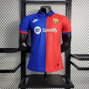 Maillot Homme Barcelona 2023/24 Blue Classic Version Joueur