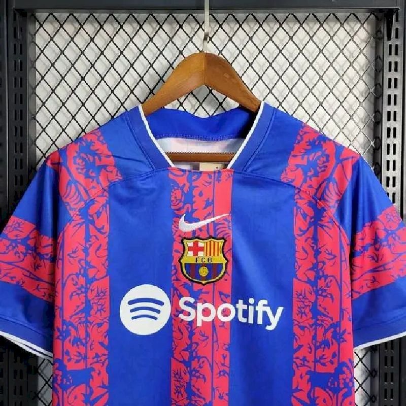 Maillot Homme Barcelona 2023/24 Pré-Match – Image 3