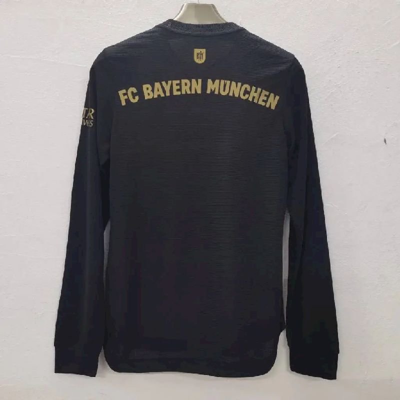 Maillot Homme Bayern Munich 2021/22 Extérieur Manches Longues Version Joueur – Image 2