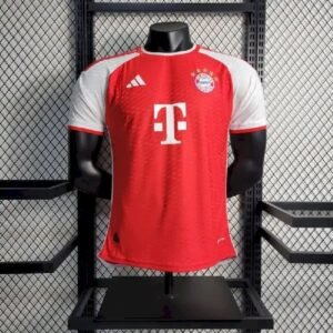 Maillot Homme Bayern Munich 2023/24 Red Version Joueur