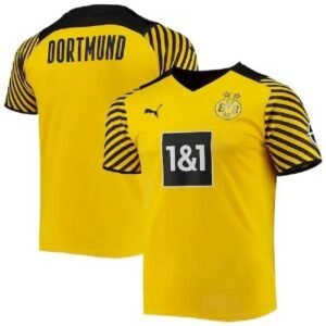 Maillot Homme Borussia Dortmund 2021/22 Domicile Replica - Yellow/black