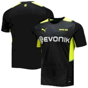 Maillot Homme Borussia Dortmund 2021/22 Raglan Pré-Match - Black