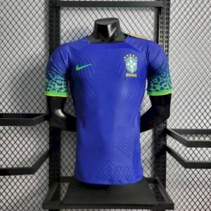 Maillot Homme Brésil 2022 Extérieur Version Joueur