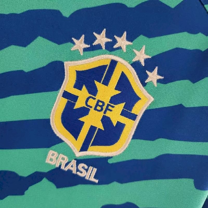 Maillot Homme Brésil 2022 Pré-Match – Image 2