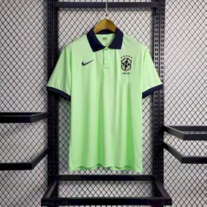 Maillot Homme Brésil 2023/24 Light Green Polo