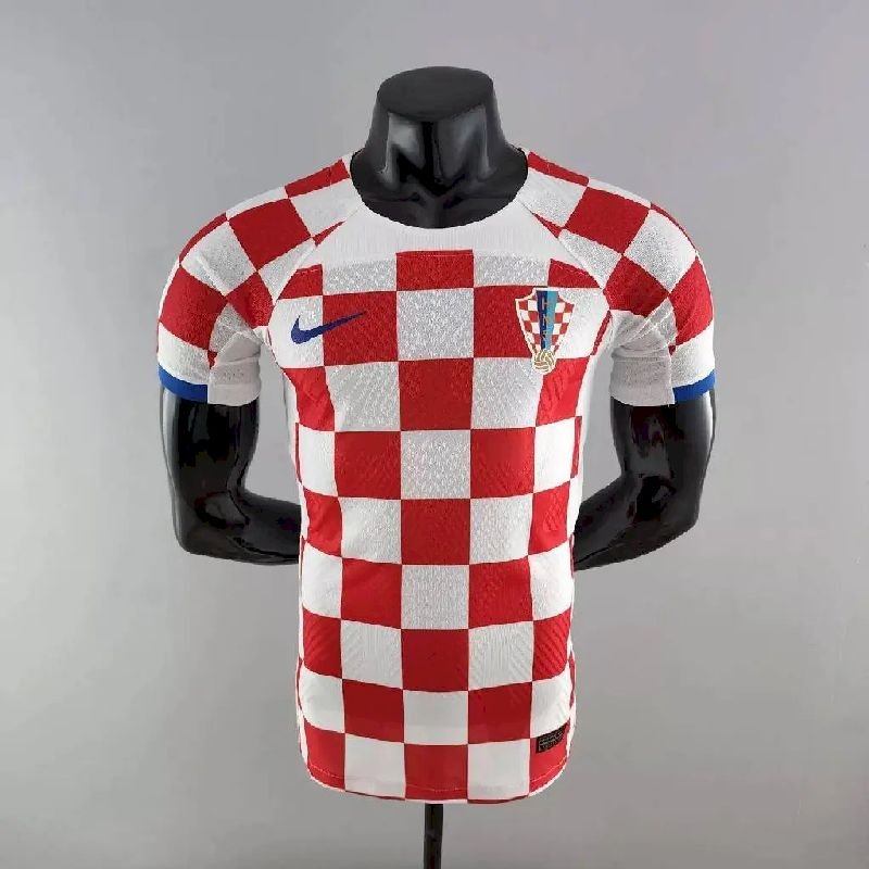 Maillot Homme Croatie 2022 Domicile Version Joueur