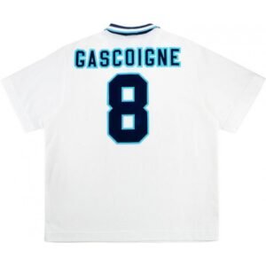 Retro England 1996/97 Home #8 Gascoigne