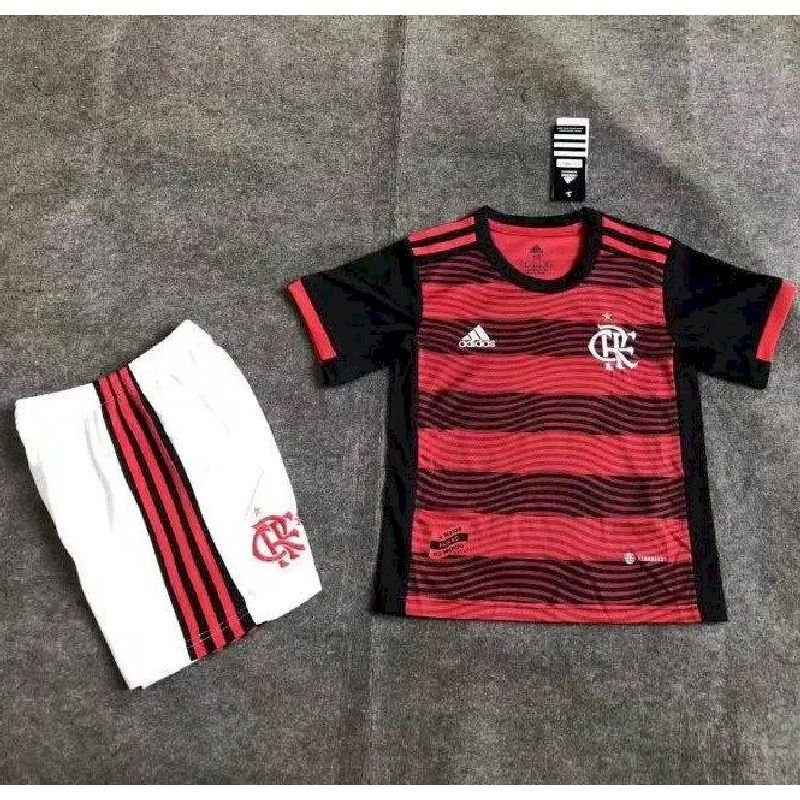Kit Enfant Flamengo 2022 Domicile – Image 3