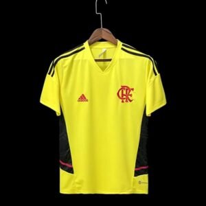 Maillot Homme Flamengo 2022/23 Pré-Match Yellow