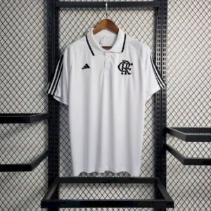 Maillot Homme Flamengo 2023/24 White Polo