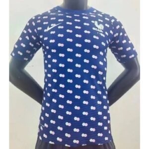 Maillot Homme France 2022 Pré-Match Version Joueur