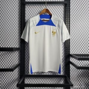 Maillot Homme France 2022 White Pré-Match
