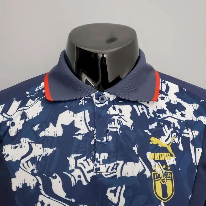 Maillot Homme Italie 2021/22 Royal Blue – Image 2