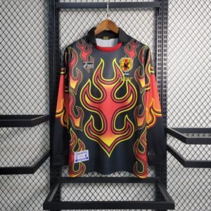 Retro Japan 1998 Goalkeeper Red Flame