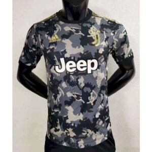 Maillot Homme Juventus 2021/22 Camo - Black Version Joueur