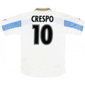 Retro Lazio 1999-2000 Home Centenary #10 Crespo