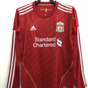 Retro Liverpool 2010/2012 Home Long Sleeve