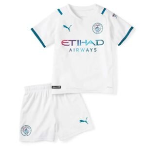 Kit Enfant Manchester City 2021/22 Extérieur