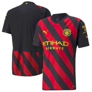 Maillot Homme Manchester City 2022/23 Extérieur Version Joueur