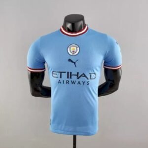 Maillot Homme Manchester City 2022/23 Domicile Version Joueur