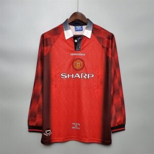 Retro Manchester United 1996 Home Long Sleeve