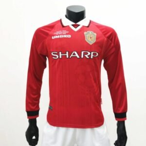 Retro Manchester United 1999/00 Home Long Sleeve
