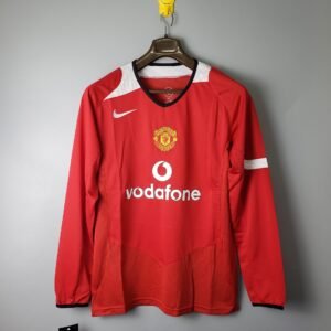 Retro Manchester United 2004/06 Home Long Sleeve