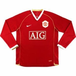 Retro Manchester United 2006/07 Home Long Sleeve