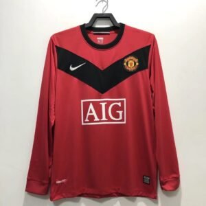 Retro Manchester United 2009/10 Home Long Sleeve