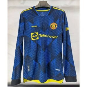 Maillot Homme Manchester United 2021/22 Third Manches Longues Version Joueur