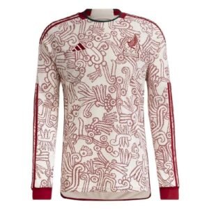 Maillot Homme Mexique 2022/23 Extérieur Manches Longues