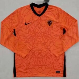 Maillot Homme Pays-Bas 2021 Domicile Manches Longues
