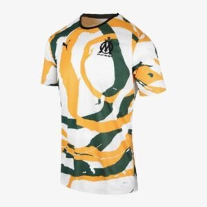 Maillot Homme Olympique Marseille 2021 'om Africa' Collectors - White/green/yellow