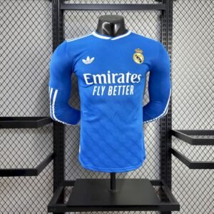 Maillot Homme Real Madrid 2025/26 Third Manches Longues Version Joueur