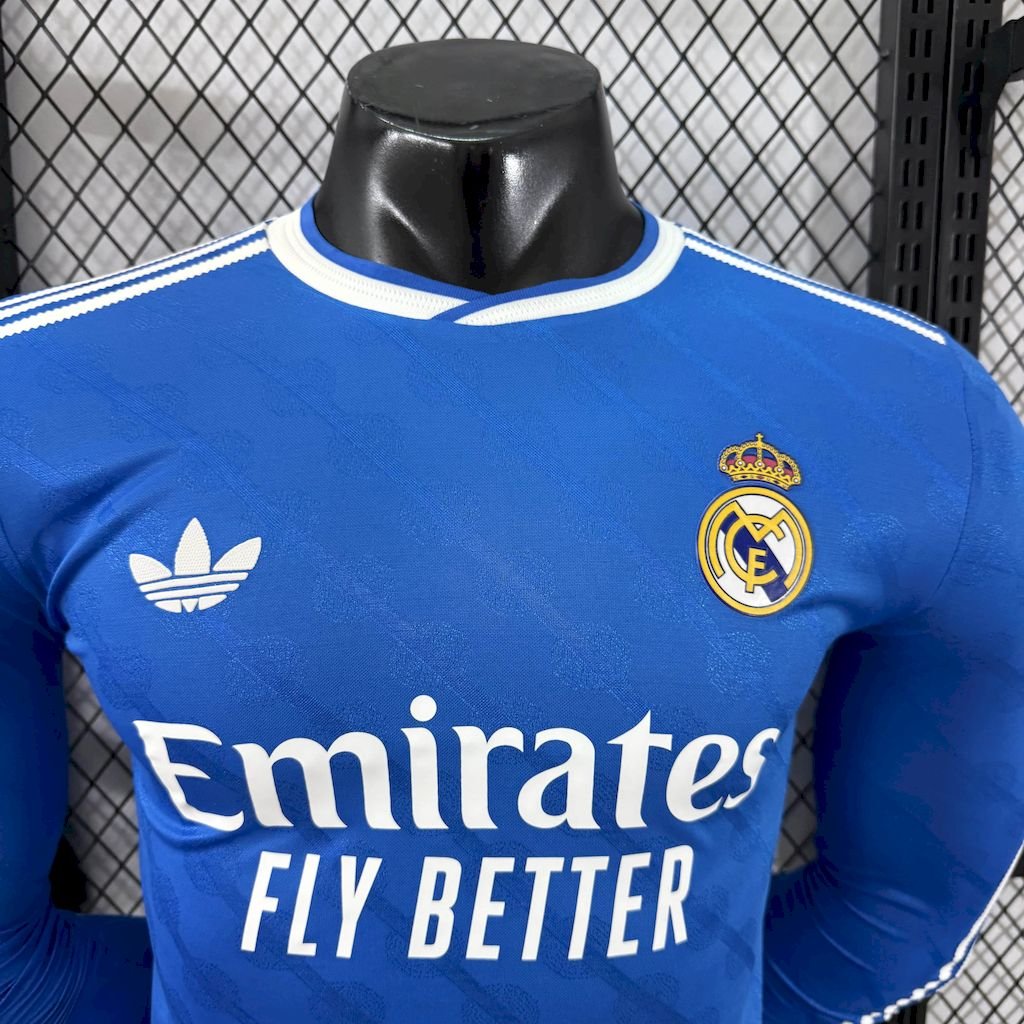 Maillot Homme Real Madrid 2025/26 Third Manches Longues Version Joueur – Image 9