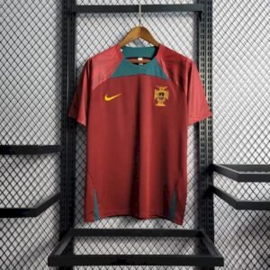 Maillot Homme Portugal 2022/23 Red Pré-Match
