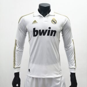 Retro Real Madrid 2011/12 Home Long Sleeve
