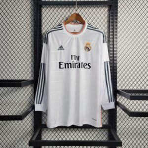 Retro Real Madrid 2013/14 Home Long Sleeve