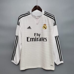 Retro Real Madrid 2014/15 Home Long Sleeve