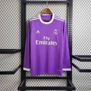 Retro Real Madrid 2016/17 Away Long Sleeve