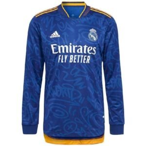 Maillot Homme Real Madrid 2021/22 Extérieur Manches Longues Version Joueur