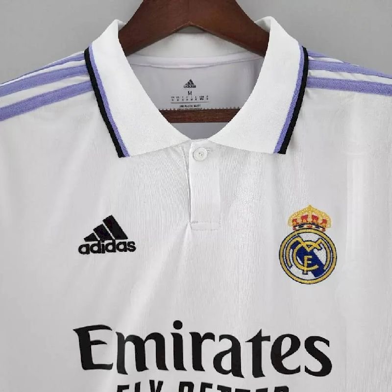 Maillot Homme Real Madrid 2022/23 Domicile Manches Longues – Image 6