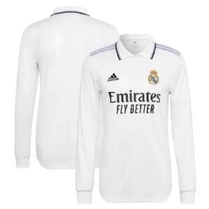 Maillot Homme Real Madrid 2022/23 Domicile Manches Longues Version Joueur
