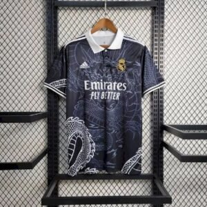 Maillot Homme Real Madrid 2023/24 Black Dragon