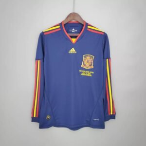 Retro Spain 2010 World Cup Away Long Sleeve