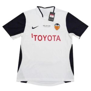 Retro Valencia CF 2003/2004 UEFA Cup Final Home
